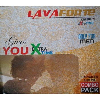 LAVA FORTE - Only For Men -To Lives Extra-Time, Best Sexual Enhancer Treatment For Man-LAVA FORTE - केवल पुरुषों के लिए -टाइम & स्टेमिना एवं यौन शक्ति बढ़ाने उपचार के लिए,